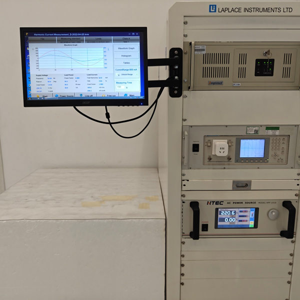 Комната гармоник и фликера теста